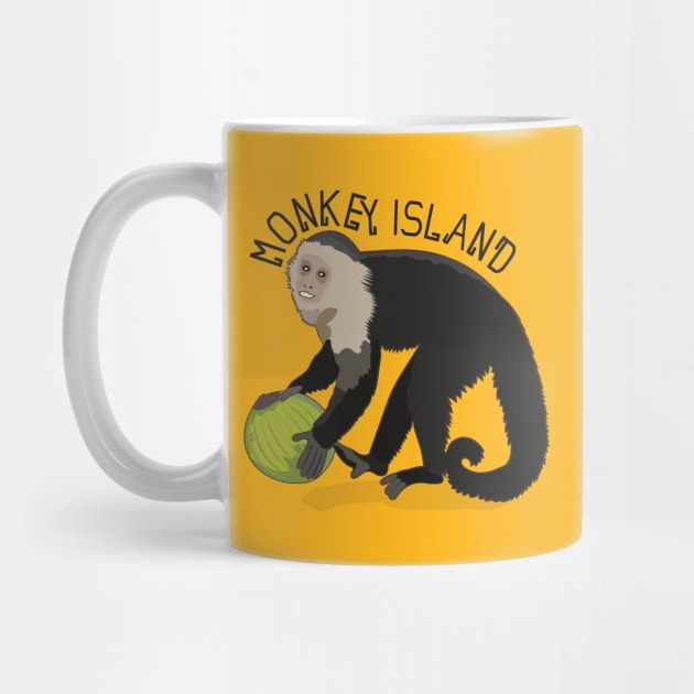 Monkey island by mypointink